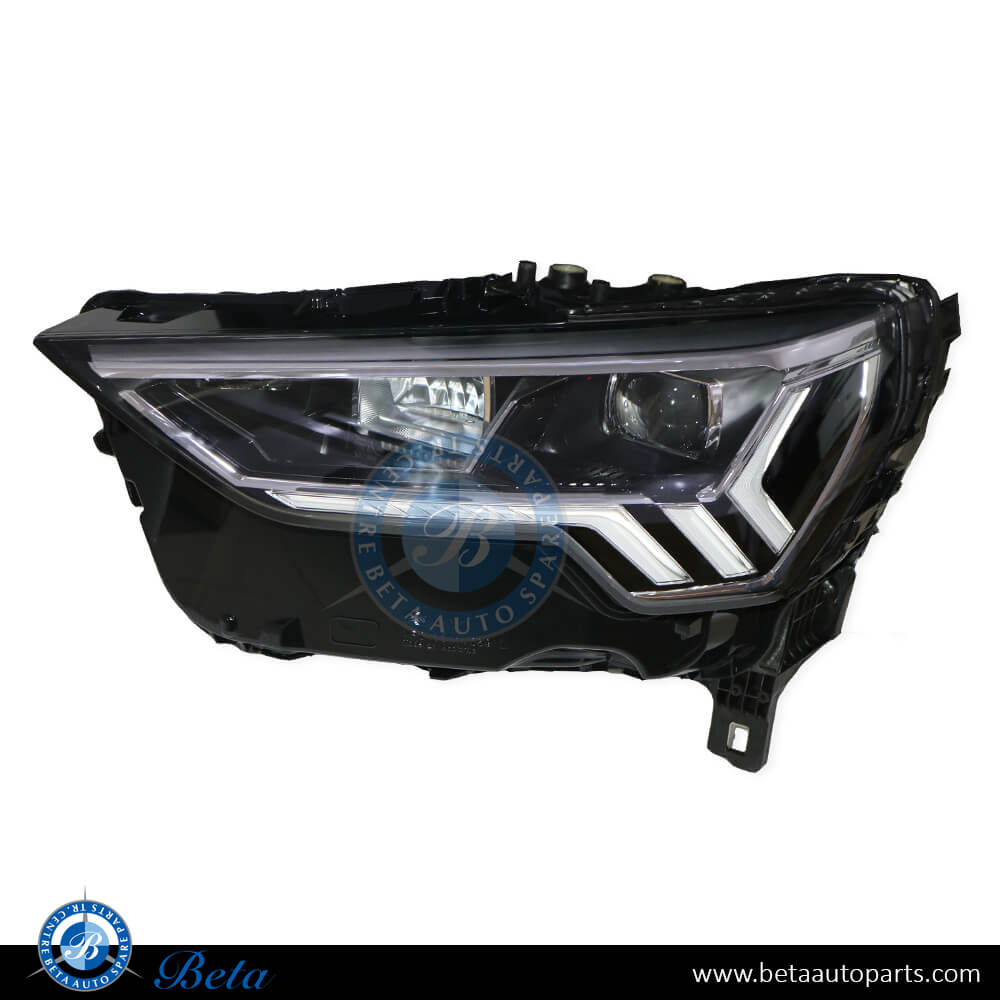 Left Side Headlamp LED for Audi Q3 2019 -Up models, Part Number 83A941773 Left Side Headlamp LED for Audi Q3 2019 -Up models, Part Number 83A941773